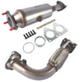 thumbnail image 2 of GELUOXI Stainless Steel Front Flex Pipe & Catalytic Converter for Honda Accord 2.4L 2003-2007 6H28826, 2 of 13