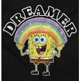 thumbnail image 2 of SpongeBob Cartoon Rainbow Dreamer Romper Boys or Girls Infant Baby Brisco Brands 12M, 2 of 6