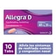 thumbnail image 1 of Antihistamínico Allegra D para Congestión Nasal y Alergias 10 tabletas. Controla los Síntomas del Resfriado Común., 1 of 4