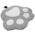 thumbnail image 1 of Car Seat Cushion Cat Paw Shape For Car Owners 48.00X45.00X1.50CM Grey Anti-freeze 1Pcs, 1 of 5