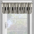 thumbnail image 2 of Ambesonne Chef Themed Window Valance, Modern Cutter Pattern, 54" X 18", Coconut Charcoal Grey, 2 of 4