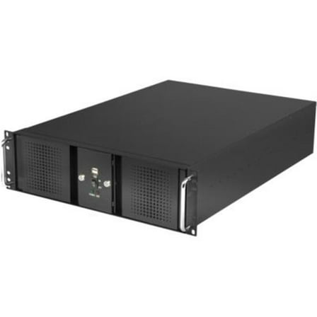 Athena Computer Power Corp. RM-DD3U36E608 3U Rackmount Black Steel Chassis