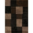thumbnail image 2 of 2â€™ x 13â€™ Brown Geometric Blocks Runner Rug, 2 of 5