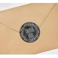 thumbnail image 3 of Darling Souvenir 45 Pcs Round Vines Border Thank You Stickers DIY Envelope Seals-1.6 Inches, 3 of 4
