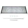 thumbnail image 2 of Valla de seguridad plegable de malla para cachorros, puerta de aislamiento para mascotas, para exteriores Negro1 180x72cm, 2 of 9