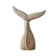 thumbnail image 4 of Decoración de cola de ballena Escultura de cola de ballena de madera Adorno artesanal Decoración del hogar Decorativo L, 4 of 9