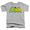 thumbnail image 2 of Batman Wintage Batman Logo Kids T Shirt (2) for Youth Toddler Boys and Girls, Athletic Heather, 2 of 5