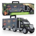 thumbnail image 1 of Dinosaur Toys Truck Carrier Truck Toys Con Dinosaurio Toys Storage Set Para Niños Niños Niñas Mayores De 3 Años Eigraketly FN003217-02, 1 of 6