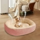 thumbnail image 4 of Casita Ovalada para Mascotas, Cama Cálida para Perros y Gatos En Invierno | Material de Felpa | Lavable a Máquina | 50 X 40 Cm | Artículos para Mascotas | 1 Unidad, 4 of 6