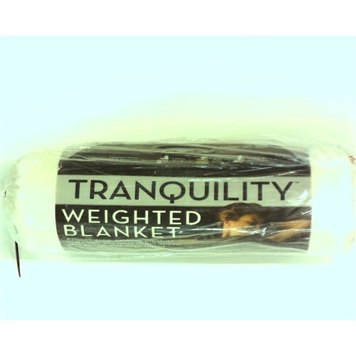 Tranquility 12lb Weighted Throw Blanket - Ivory - Walmart.com - Walmart.com