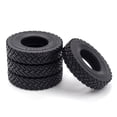 thumbnail image 1 of RC Crawler Rubber Tires RC Car Tires 4pcs Replacement for 1/14 Tamiya Tractor, 1 of 7