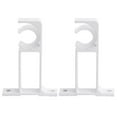 thumbnail image 1 of 2pcs Curtain Rod Side Mount Brackets Single Rod Curtain Rail Mount Brackets, 1 of 3