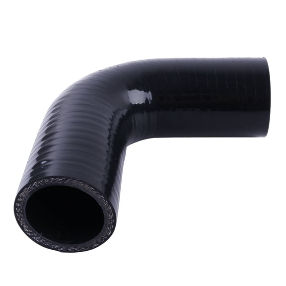 OHOB-COOL Silicone 90 Degree elbow Hose ,ID 25mm,Length (102mm),4-Ply (5.4mm) Reinforced Turbo/Intercooler/Intake Piping Coupler Industrial Hydraulic Hoses Black