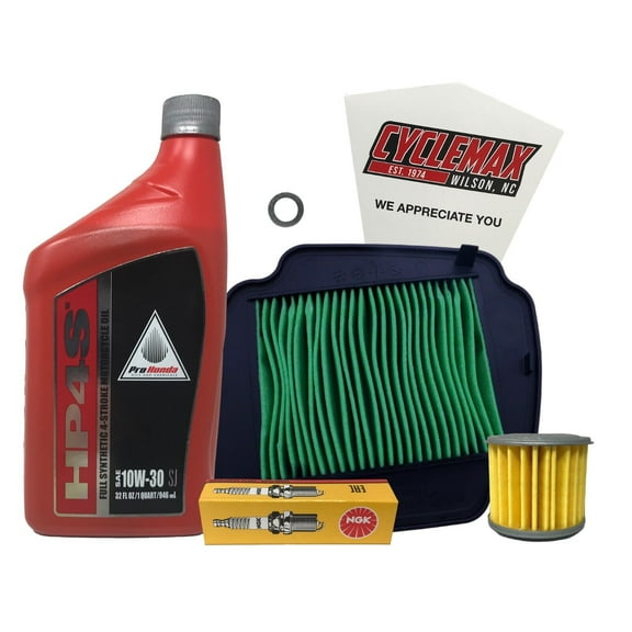 Cyclemax OEM Full Synthetic Tune-Up Kit fits 2021-2024 Honda Grom 125