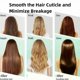 thumbnail image 3 of 2pcs/set Vibrant Detangling Brush Set - Gentle, Anti-Static, Vented Hollow Out Design for Effortless Hair Combining, Styling and Massage - Suitable fo, 3 of 3