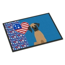Fawn Great Dane Indoor or Outdoor Mat 24x36 36 in x 24 in