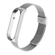 thumbnail image 2 of Correa De Acero Inoxidable Unisex S / M / L 226 mm / 22.6 cm / 8.9 in Para Smart Watch Xiaomi Compatible Con Mi Band 6 / 5 / 4 / 3 En Distintoss Colores Flexible / Ajustable / Confort / Resistente., 2 of 5