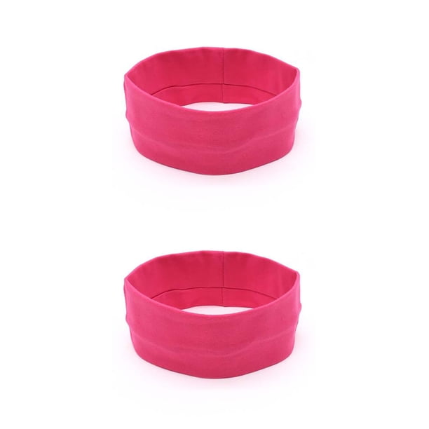 Diadema para Yoga y Running Qarigey 2piezas Fucsia