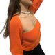 thumbnail image 4 of Txlixc Blusa de punto de manga larga para mujeres Txlixc moda, 4 of 6