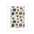 thumbnail image 1 of Flowers Yellow Black Petals Spots Desktop Photo Frame Picture Display Decoration Art Painting, 1 of 3