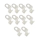 thumbnail image 5 of Billuyoard 10x Heavy Duty Closet Cabinet Space Savers Hangers for Pants Caps Coats  Almacenamiento y organización del hogar Blanco 5x2 cm, 5 of 6