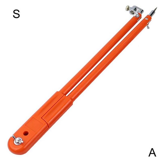 Woodworking Professional Carpenter Precision Pencil Compasses Large Diameter Marking Scribing Compass and Adjustable Dividers Adjustable Circles 2 Scribing Drawing Adjustable 2 Professional Pr O5W1