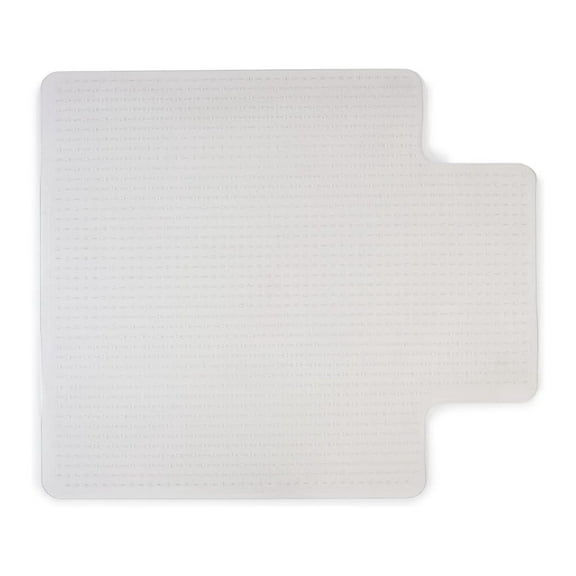 Office Chair Mat for Carpet - 53 x 45 Inch Clear Floor Mat, Medium Pile Carpet Protector - Extended Desk Coverage, Smooth Glide, GREENGUARD Certified 45'' x 53'' Medium-Pile