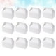 thumbnail image 4 of 12 Uds. Contenedores de cartón blanco, paquete portátil de dulces, galletas, pasteles, Cajas de Regalo de boda, regalos DIY, caja de fiesta de frutas y postres, 4 of 5