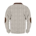 thumbnail image 4 of Blusas y camisas de manga larga con cuello redondo Sudadera con capucha de cuello redondo para hombre Jersey estampado Blusa de poliéster de manga larga para hombre, 4 of 4