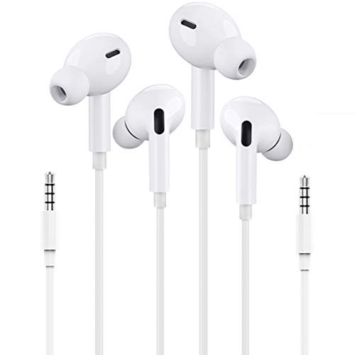 [Apple MFi Certified] 2 PackApple Earbuds/Headphones/Earphones with 3