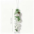 thumbnail image 6 of Christmas Snowman Acrylic Ornament, Cute Spiral Pendant, Christmas Hanging Decor Perfect for Doors, Christmas Trees, Windows, 6 of 6