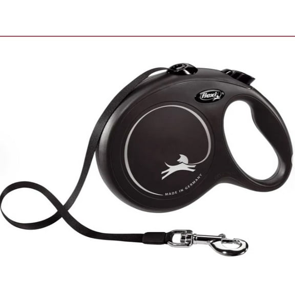 Flexi Tape Leash New Classic 8 m Black 11731