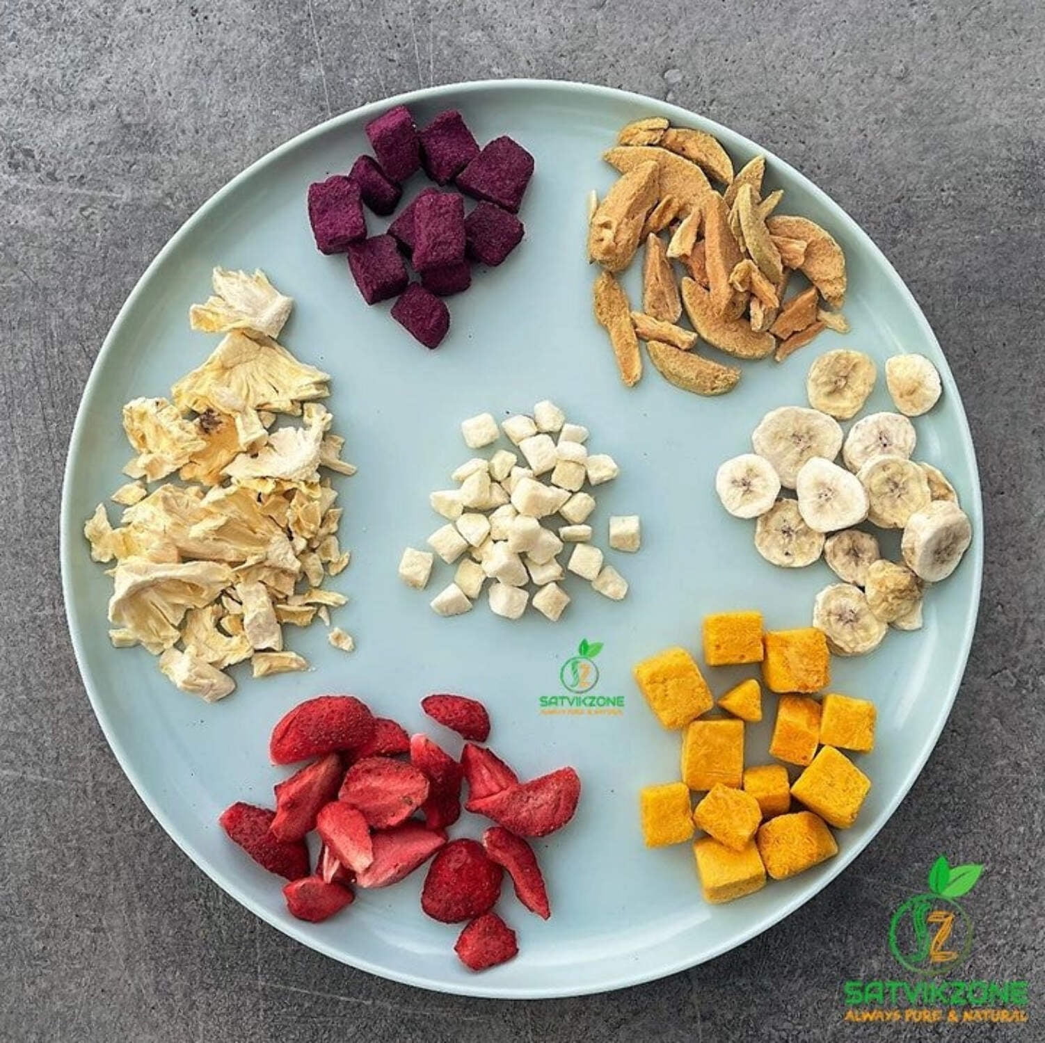 Freeze Dried Apple, 100% Natural, Ready-to-Eat Fruit Snack, Vegan, Non GMO, No added Sugars
