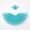 01-BlueB(fit 23in goose), variant on SHENGXINY Porch Goose Outfit, Thin Tulle Tutu Rhinestone Flower Set Goose Clothes for Lawn Courtyard Patio Home Decor