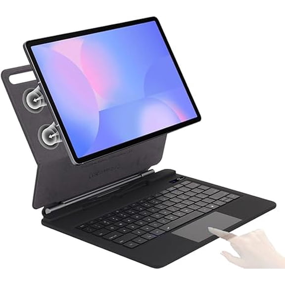 Magic Backlit Keyboard (Black) For Samsung Tab S10 FE  13.1" 2025 (SM-X620/X626B)