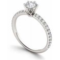 thumbnail image 2 of 1-1/4 Carat T.W. Diamond Classic Engagement Ring in 14kt White Gold, 2 of 5