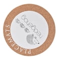 thumbnail image 4 of Posavasos de corcho con diseño de erizo con bordes más suaves y adorables para el hogar, la oficina y la cafetería, 4 of 8