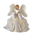 thumbnail image 2 of Angel Figurines Treetop 25*20cm Lighted Christmas Tree Decoration Angel for New StyleC, 2 of 8
