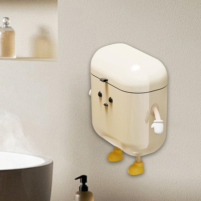 Elodie Hanging Kitchen Trash Can Rubbish Can Garbage Can for Countertop Office Home L