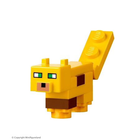 LEGO Minecraft MiniFigure - Ocelot Animal Sets 21125, 21132) - Walmart.com