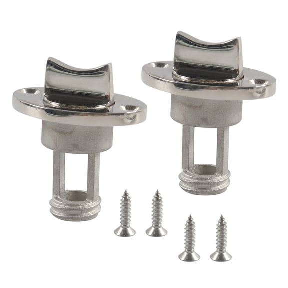 Heavy Duty Stainless Steel Marine Garboard Drain Plugs set Heavy Duty Stainless 316 Boat Drain Plugs Marine Hardware