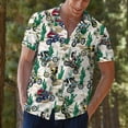 thumbnail image 6 of Retro Dirt Bike Hawaiian Shirt For Men Vintage Western Motocross Mens Hawaiian Shirts Short Sleeve Button Down Shirt Men, 6 of 7
