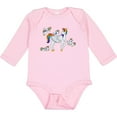 thumbnail image 3 of Inktastic Cute Unicorn Family Boys or Girls Long Sleeve Baby Bodysuit, 3 of 5