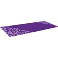 Lotus Purple Cheetah Print Yoga Mat