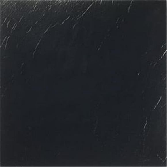 Achim Importing Co., Inc. NEXUS Noir 12 Pouces x 12 Pouces Vinyle Autocollant pour Plancher #101