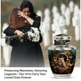 thumbnail image 2 of Owl Urn - Urns For Human Ashes Adult - Adult Funeral Urn - Cremation Urns For Human Ashes Adult Male - Ash Urns For Humans - Urns For Human Ashes Adult Female Mom - Burial Urn, 2 of 5