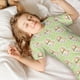 thumbnail image 5 of Fotbe Rabbit With Tie Pijama Estampada de 2 Piezas para Niños – Ropa de Dormir de Manga Corta Cómoda para Niños y Niñas, Camiseta y Shorts de Algodón-4X-Large, 5 of 6