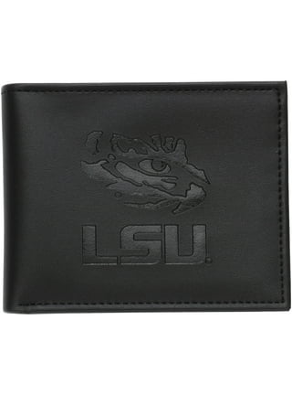 Eagles Wings Brown NCAA LSU Tigers Bi Fold Wallet