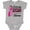 AC-Heather Grey, variant on Inktastic Breast Cancer Awareness Nobody Fights Alone Pink Ribbon Boys or Girls Baby Bodysuit