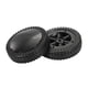 thumbnail image 1 of 2 Pack BBQ Grill Wheels Smooth Rolling Black 6 inch Tires for BBQ Grills, 1 of 4